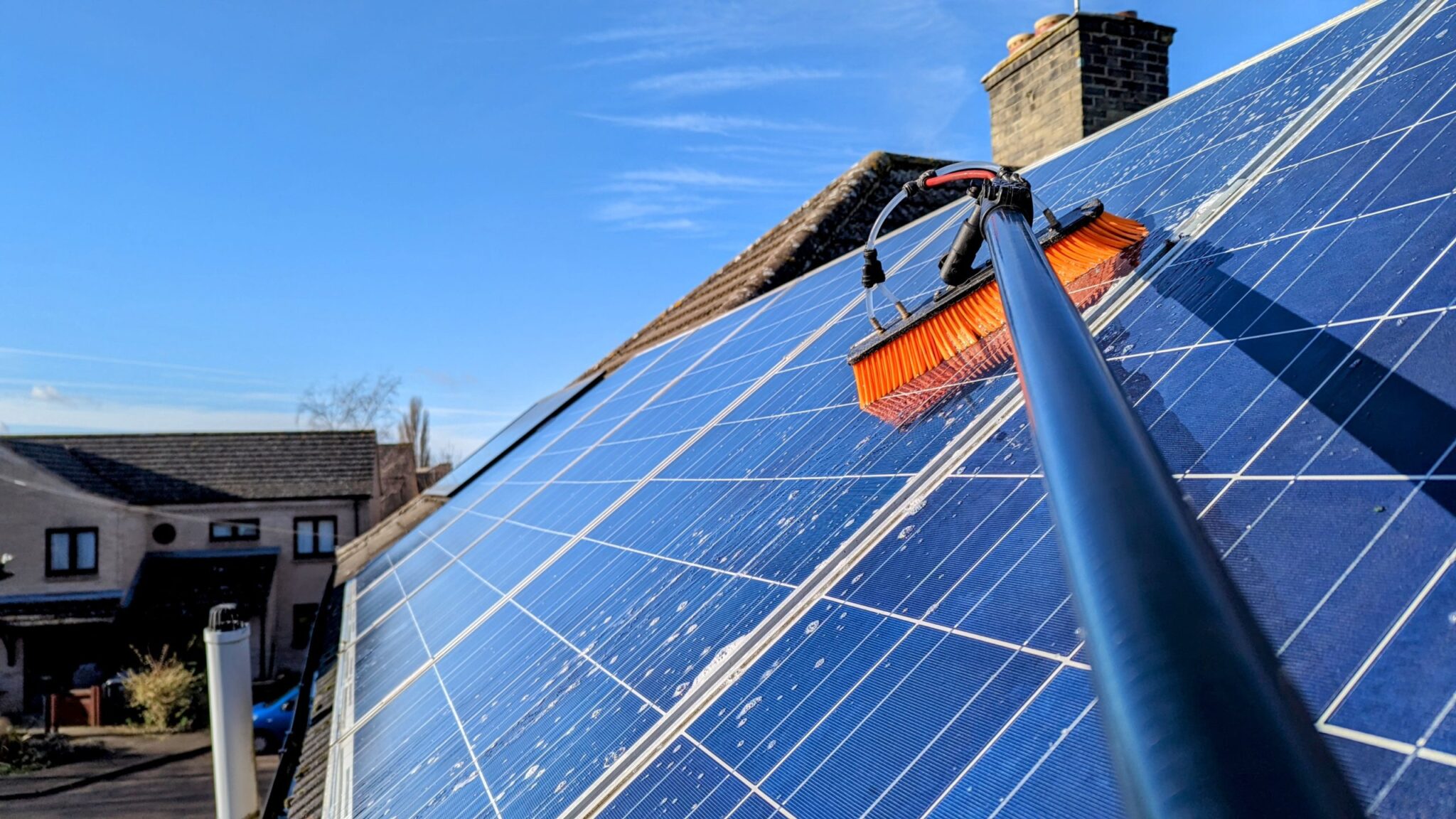Solar Panel Cleaning photo